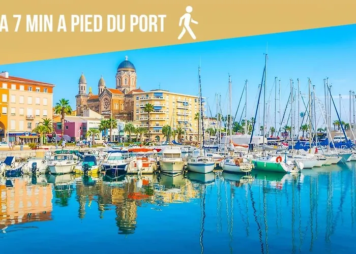 Centre-ville-proche Des Plages-wifi-clim Apartment *